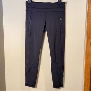 Lululemon Cropped Mid-Rise Leggings